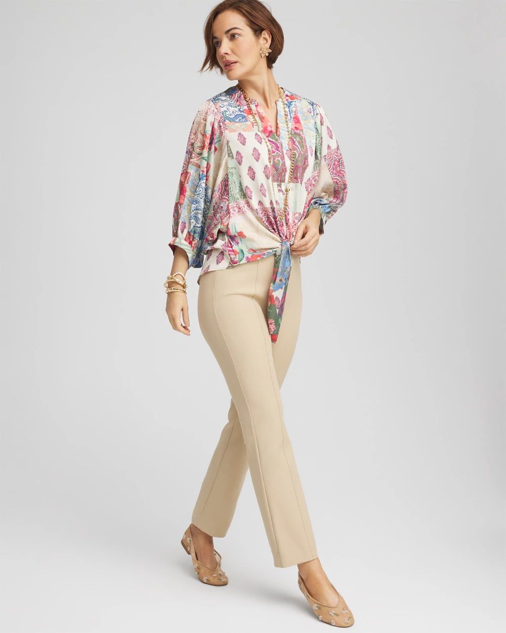 Lightweight Juliet Kick Flare Pants | Chico's